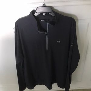Travis Matthew quarter zip pullover. Gray 2XL